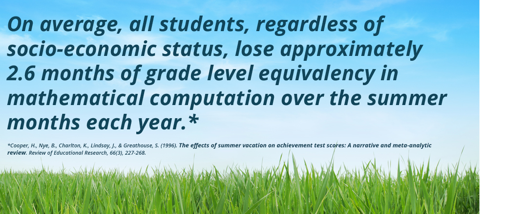Summer math loss statistic. Summer math loss statistic.